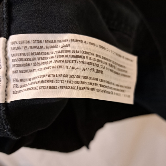 Hollister Vintage Men's XL Dark Blue Military Field Y2K Jacket 100% Cotton - Picture 5 of 16